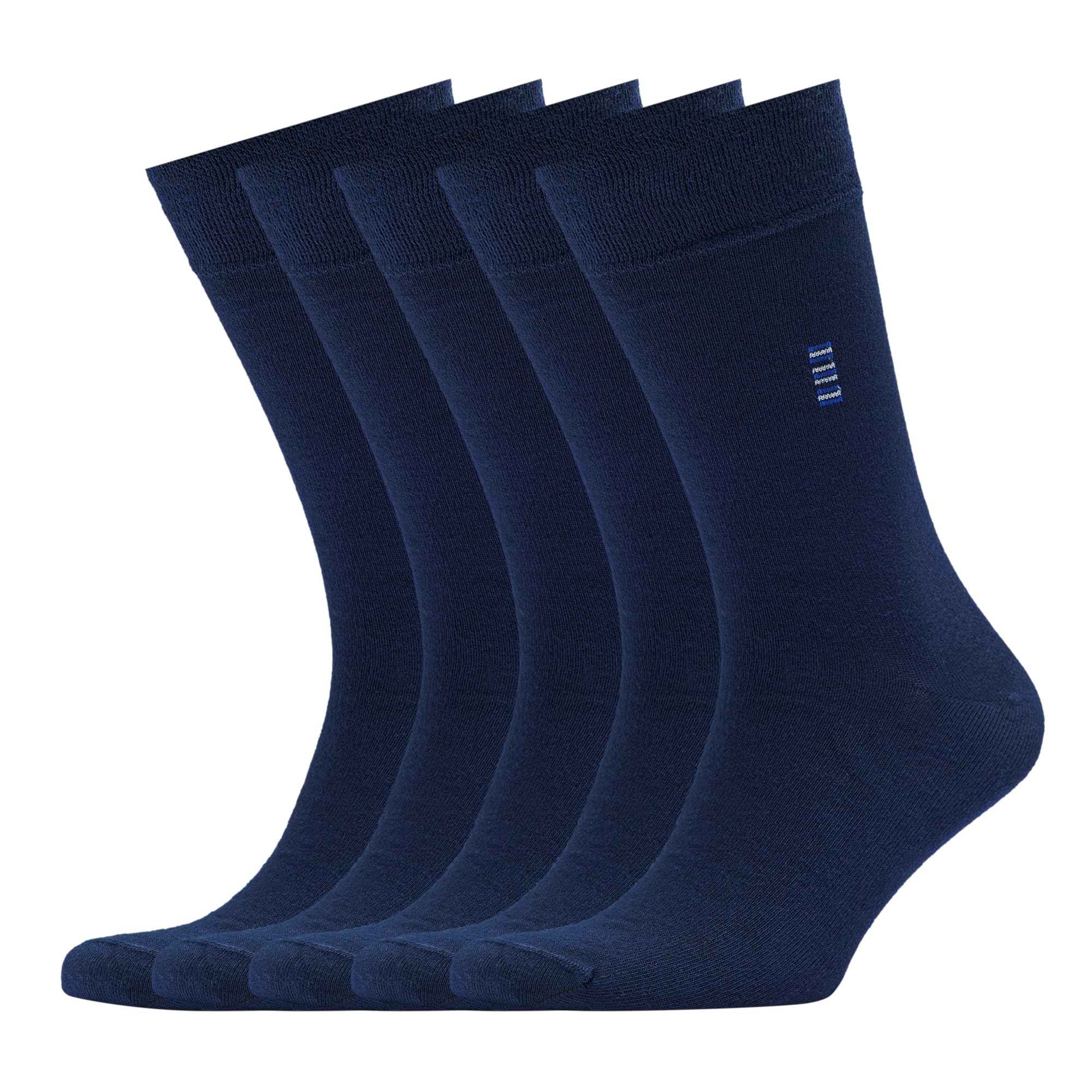 VRD Mens Dress Socks Bamboo Rayon 5-Pack Crew Socks Mid-Calf Length Fits Shoe Size 8-13 Gift Box