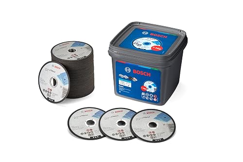INTOX Disques à Tronçonner Métal 125mm Lot De 25 - Coupe Précise Acier Inox - 1mm Épaisseur