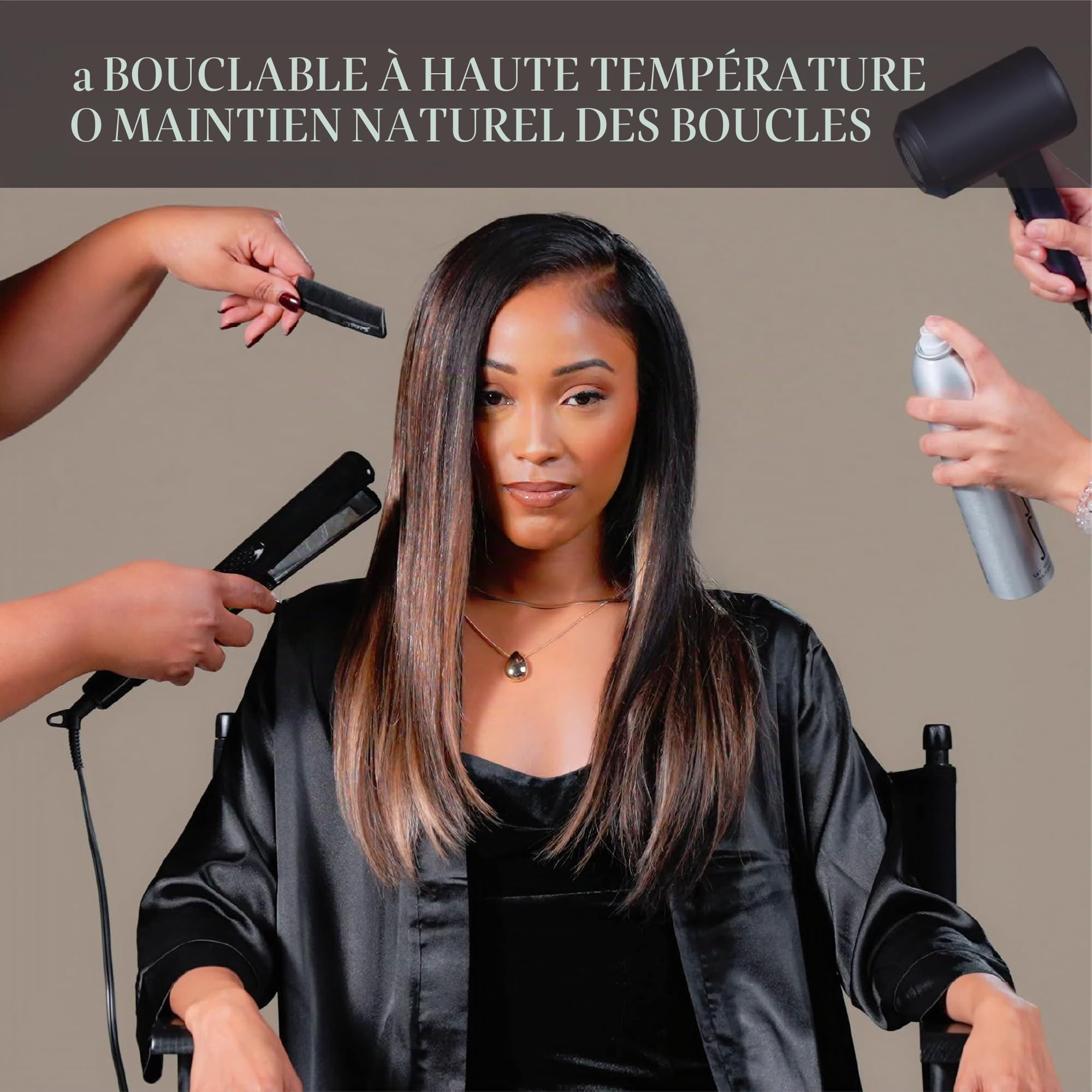 Sensationnel Empire Tissage de cheveux humains – Yaki