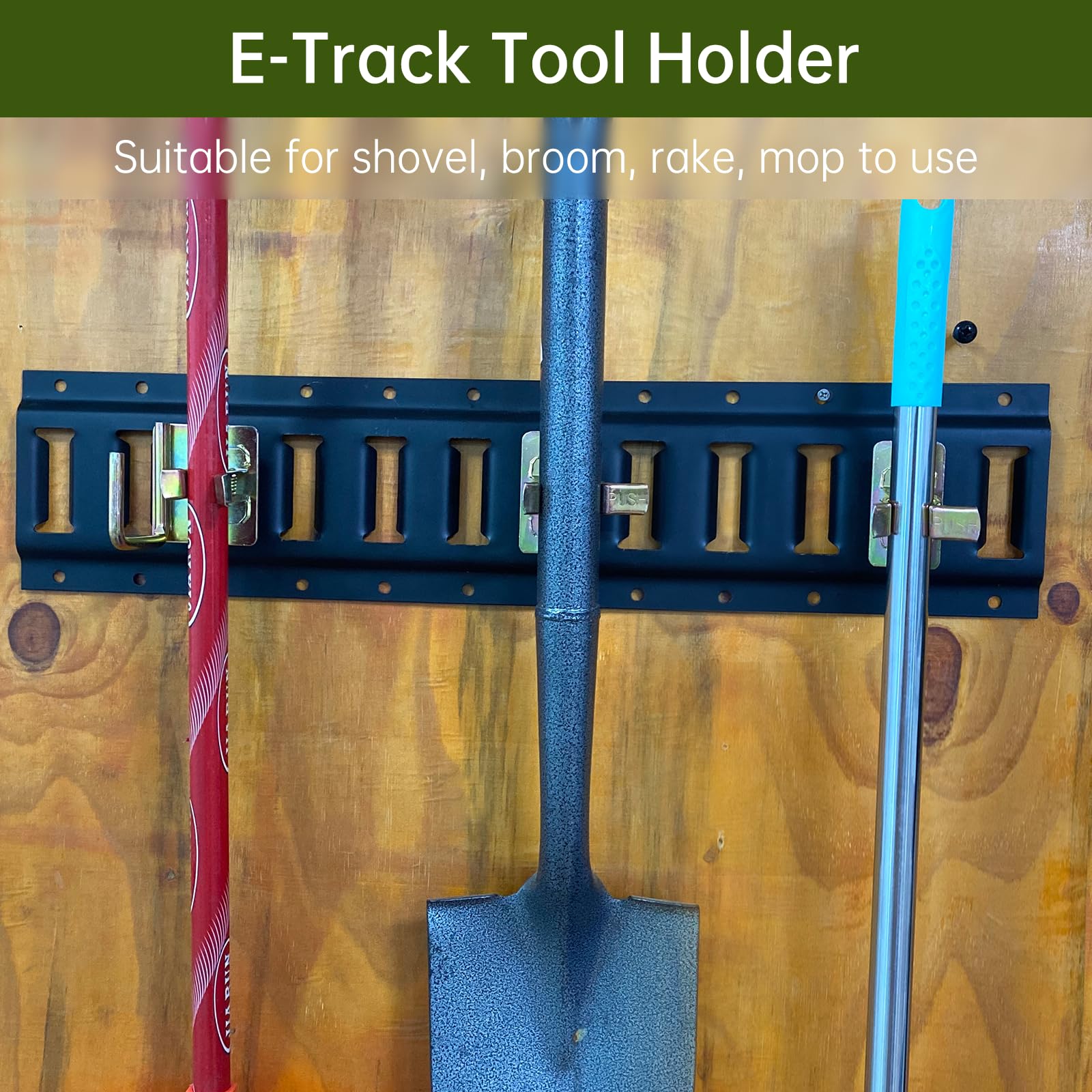 ForoGore 6 Pcs E-Track Tool Holders, Zinc Coated E Track Accessories — Amazon image 4