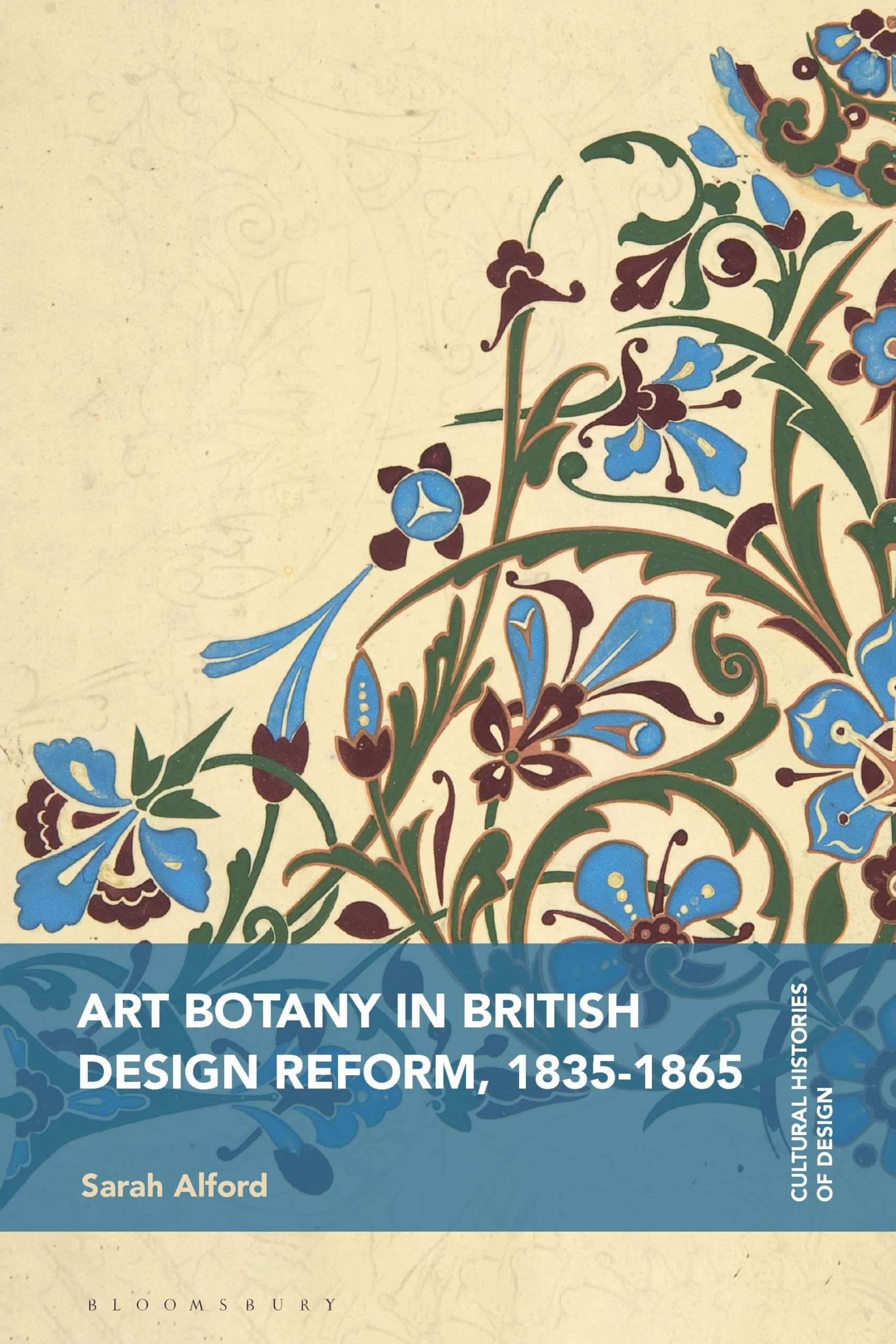 Art Botany in British Design Reform beau livre de salon art flore