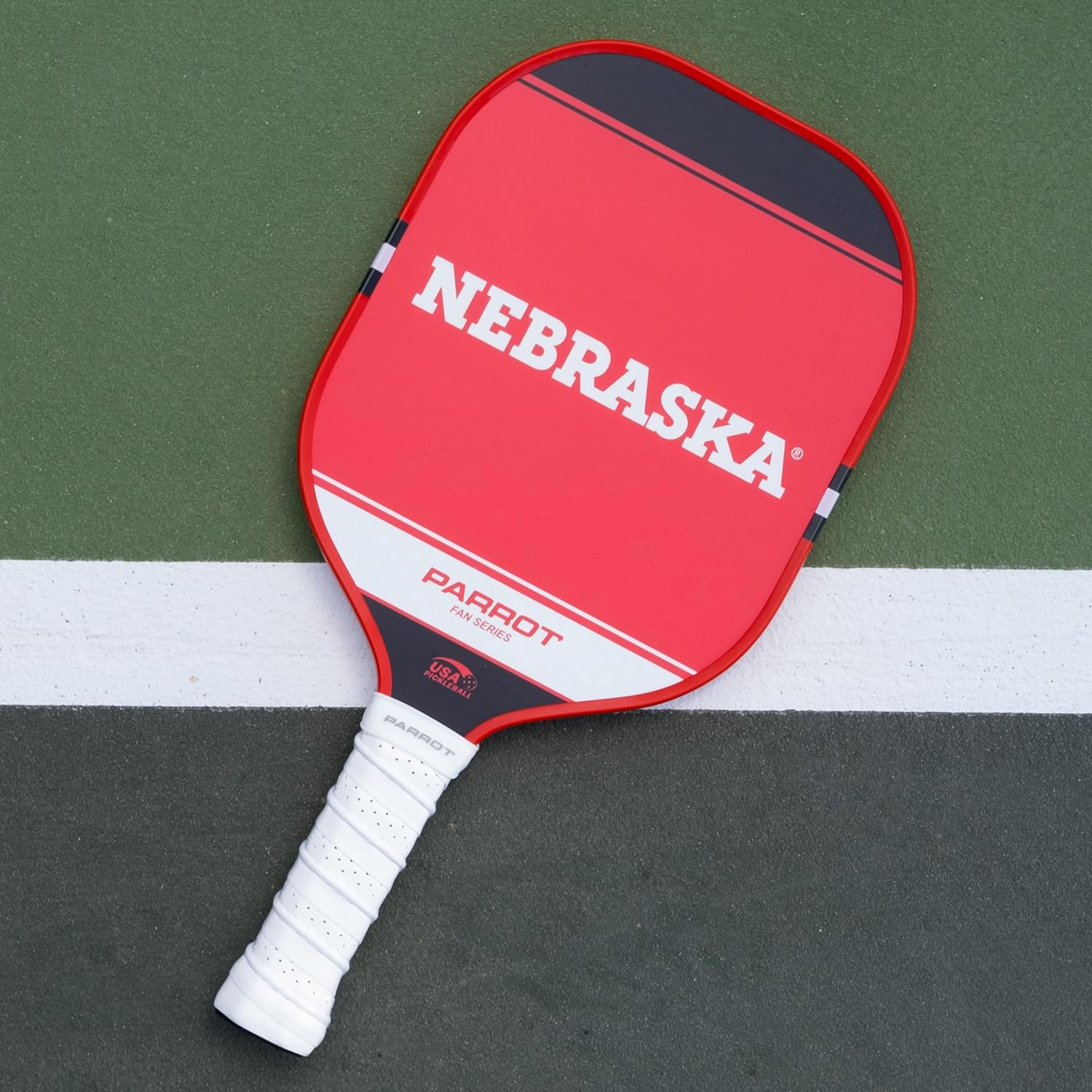 Team Golf Parrot Paddles NCAA Nebraska Sport Plus Pickleball Paddle
