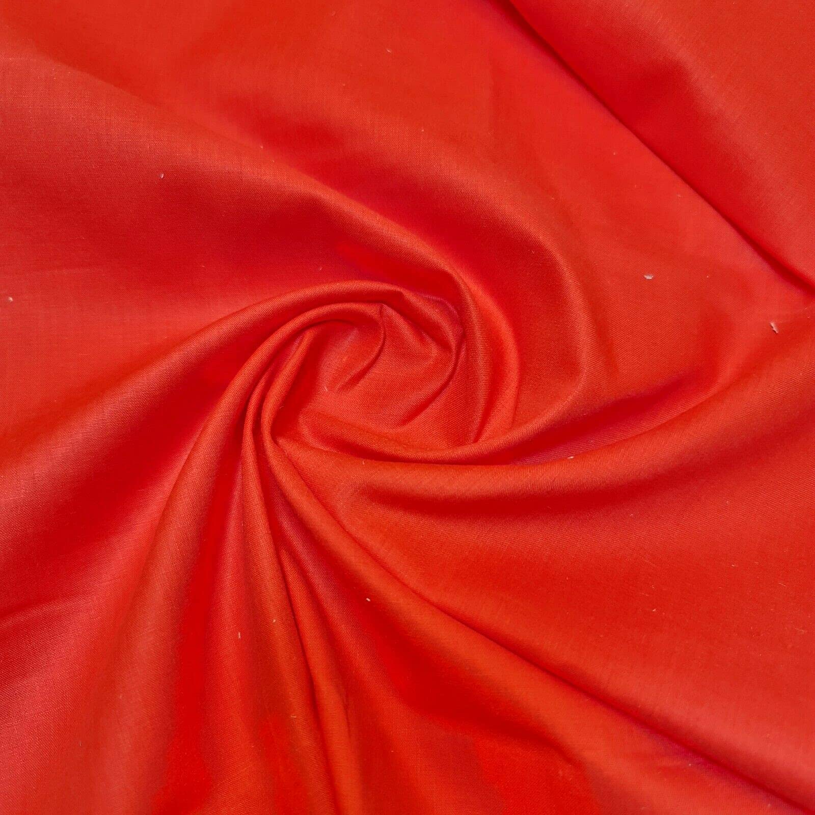 *CLEARANCE* 100% COTTON LAWN SOFT DRESS CRAFT MATERIAL DRAPE FABRIC by METER (2 meter, Red) โ image 1