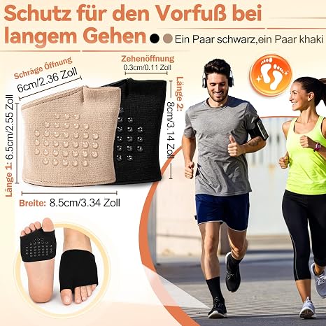 Metatarsal Foot Pads 2 Pairs - Metatarsal Pads for Metatarsalgia