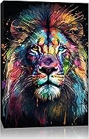 Vista 5 de Beyond Your Thoughts Lienzo impreso para pared, caballo blindado, decoración del hogar para cocina, comedor, sala de estar, baño, dormitorio