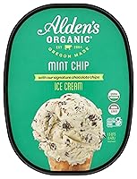 Algopix Similar Product 12 - Aldens Organic Mint Chip Ice Cream