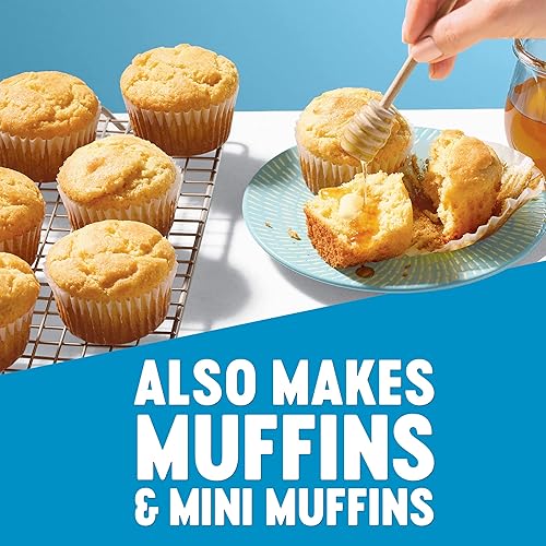 Miniatura 63 de Krusteaz Paquete variado, migas de remolino de canela (21 onzas), mezcla de muffins de arándano y naranja (18.6 onzas), mezcla de muffins