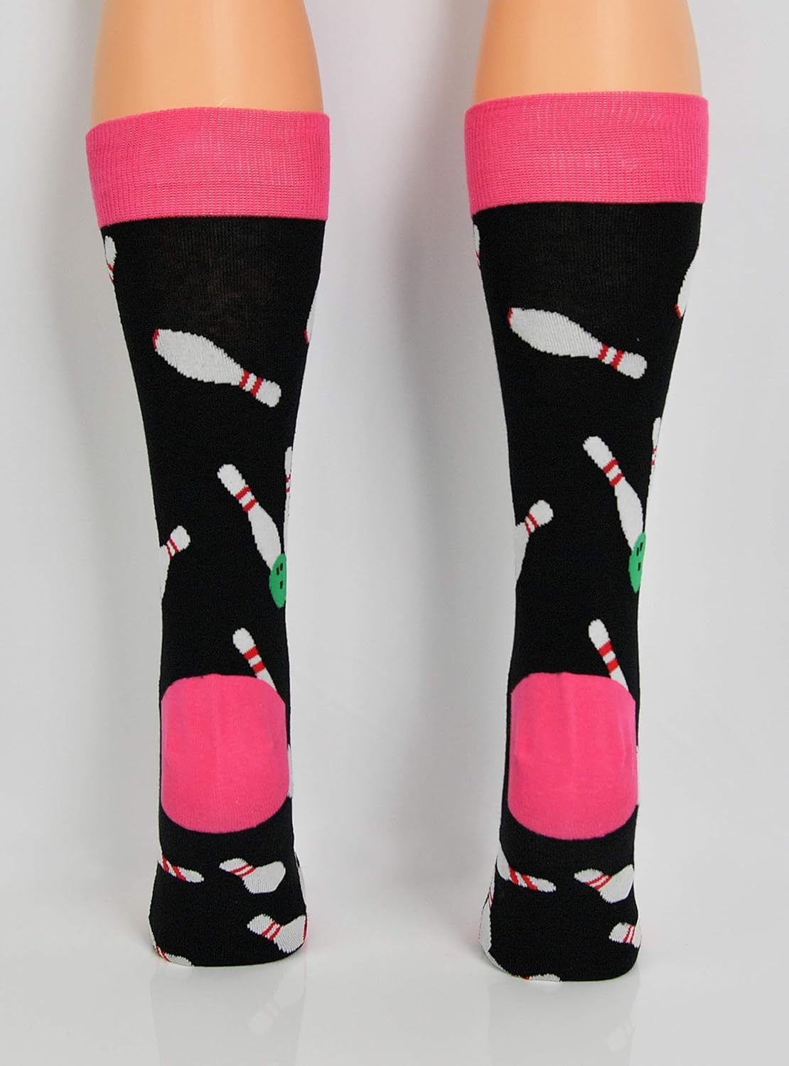 ARAD Novelty Bowling Socks for Men and Women, Crazy Sport