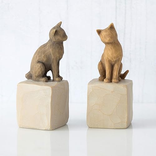 Miniatura 5 de Willow Tree Love My Cat (Dark), Sculpted Hand-Painted Figure