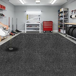 Garage Floor Mats with Reusable