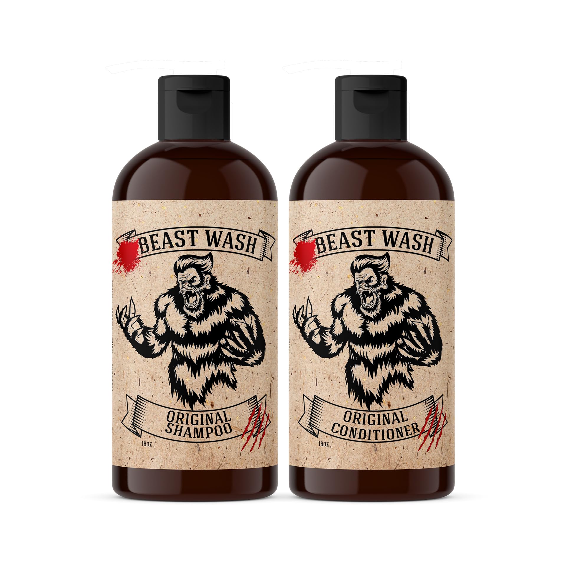 Johnny Slicks Hair Cleaning Kit - Supports Scalp & Hair Hydration - Organic Shampoo & Conditioner - Aloe, Shea Butter & Vitamin E - Original Scent - 2