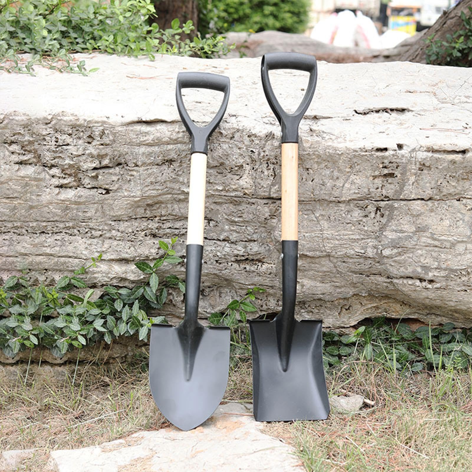 Mango de repuesto para horca en forma de D – Mango resistente con diámetro interior de 32 mm para excavaciones en el jardín, palas de fronteras, excavaciones y palas de nieve – Mango y — view 2