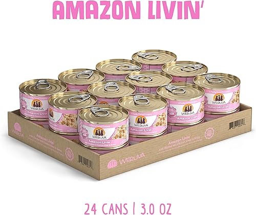 Miniatura 2 de Weruva Nine Liver - Alimento para gatos con pechuga de pollo e hígado de pollo en salsa, lata de 3 onzas (paquete de 24)