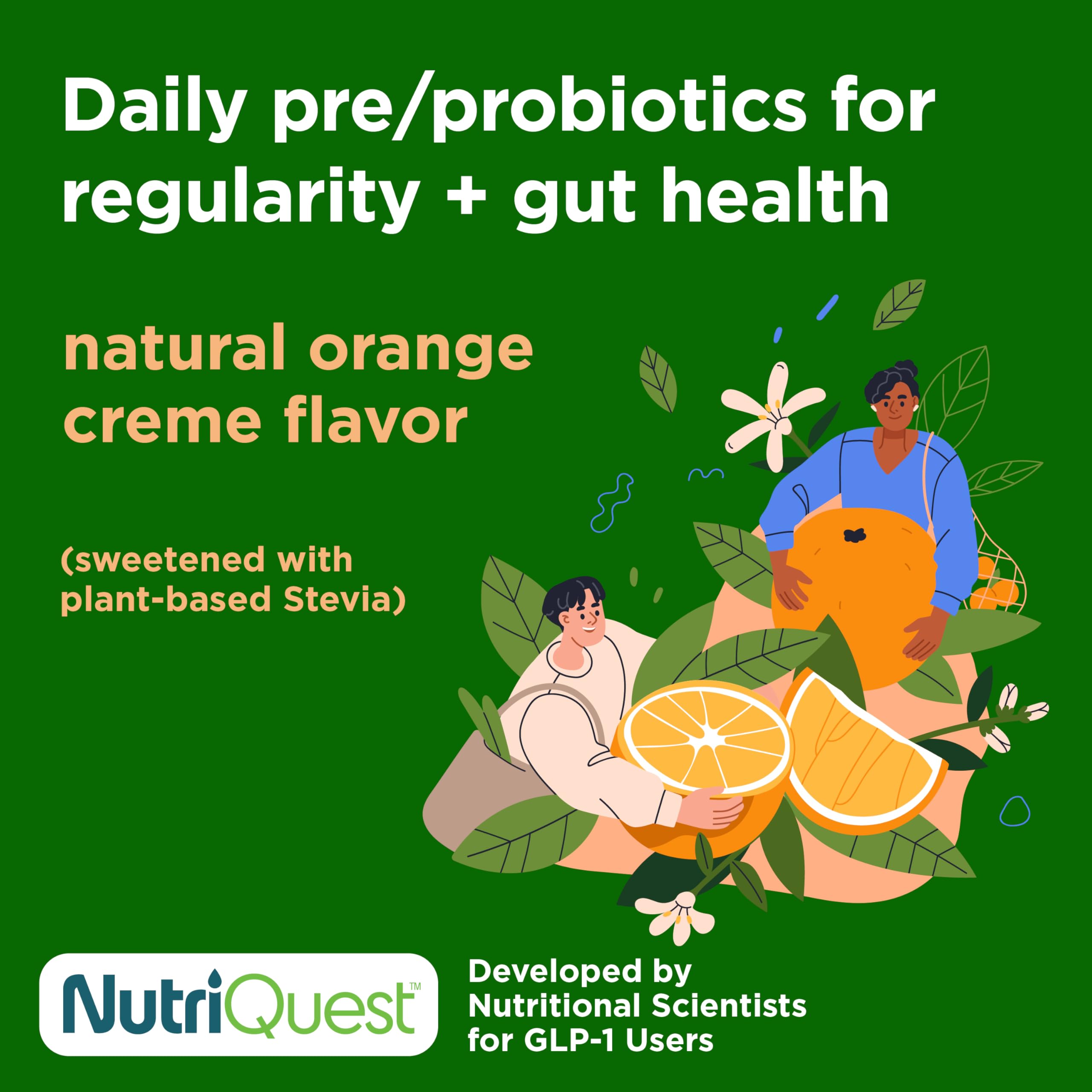 Daily GLP-1 Digestion Supplement, Orange Creme, 2-Week Supply — Amazon image 5