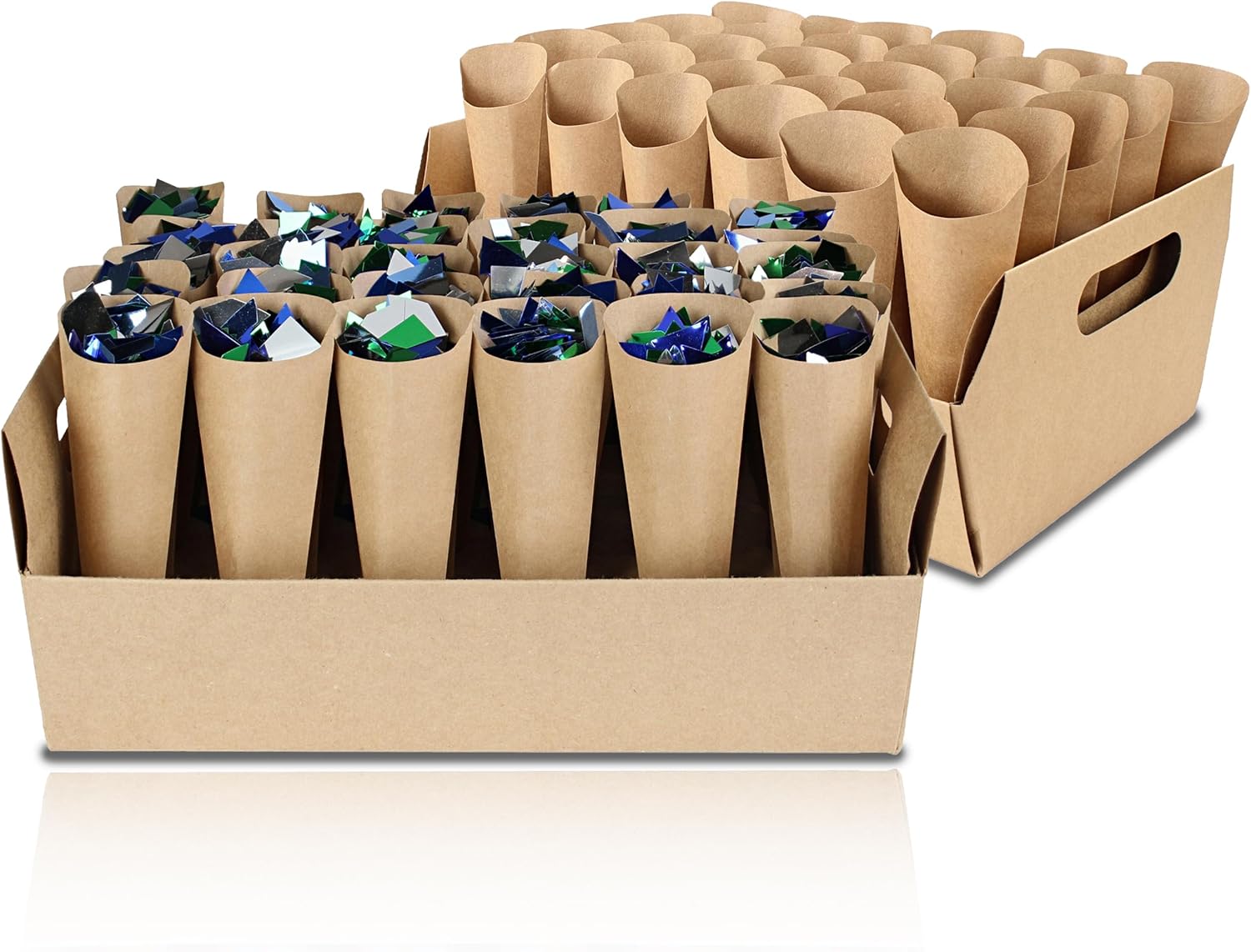 Spec101 Confetti Cone Holder Stand Set 2pk Cardboard Cone