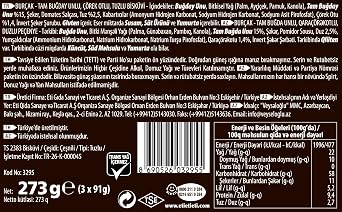 Meat Burçak Bun Herb Salted Biscuit 3 x 91 g 2 pack