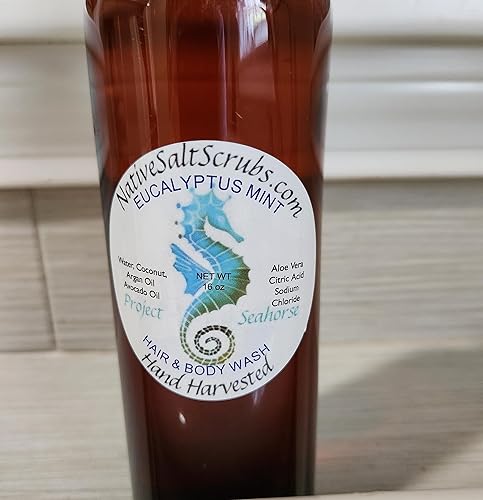 Gel de baño y cabello de menta eucalipto