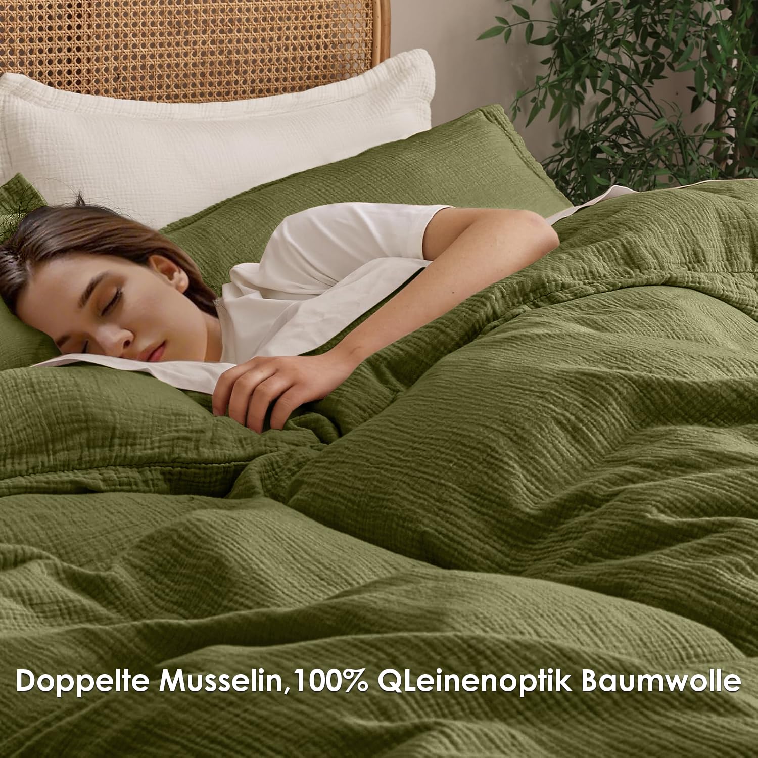 Musselin Bettwäsche REDBEST Bettwäsche, Bettgarni Produktbild-Vorschau 8