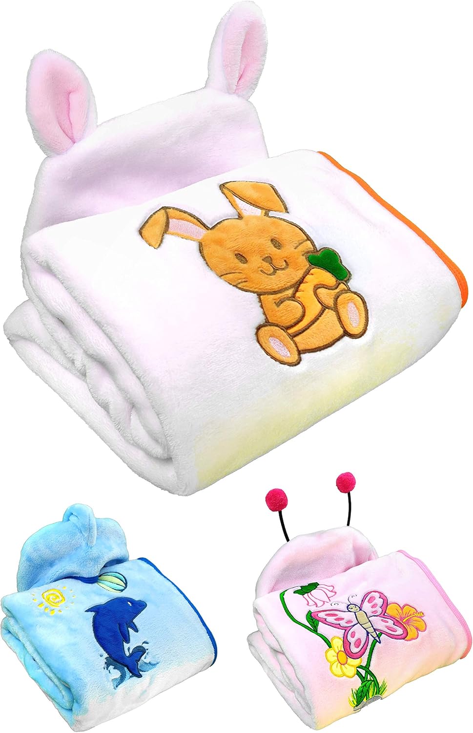 coperta con cappuccio per bambini