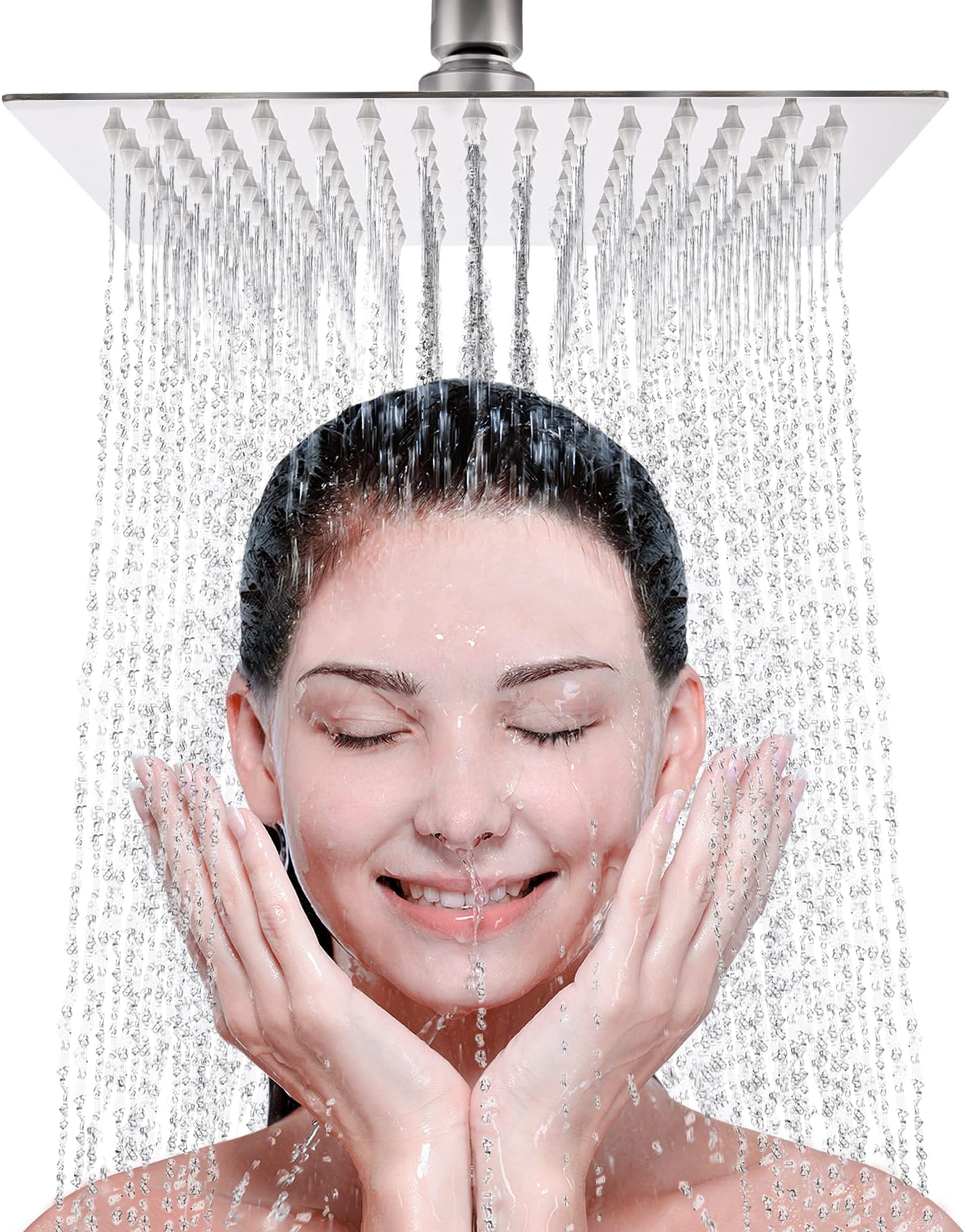 WENKO Shower Head No More Limescale Automatic Cleaning Shower Head AntiLimescale with Automatic