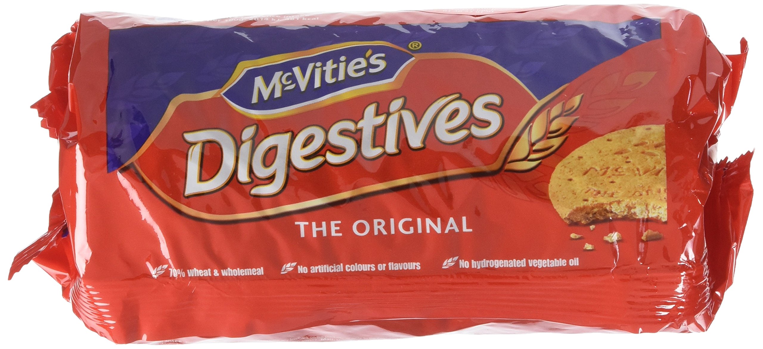 MC VITIES Biscuits Digestives 250 g - Lot de 6