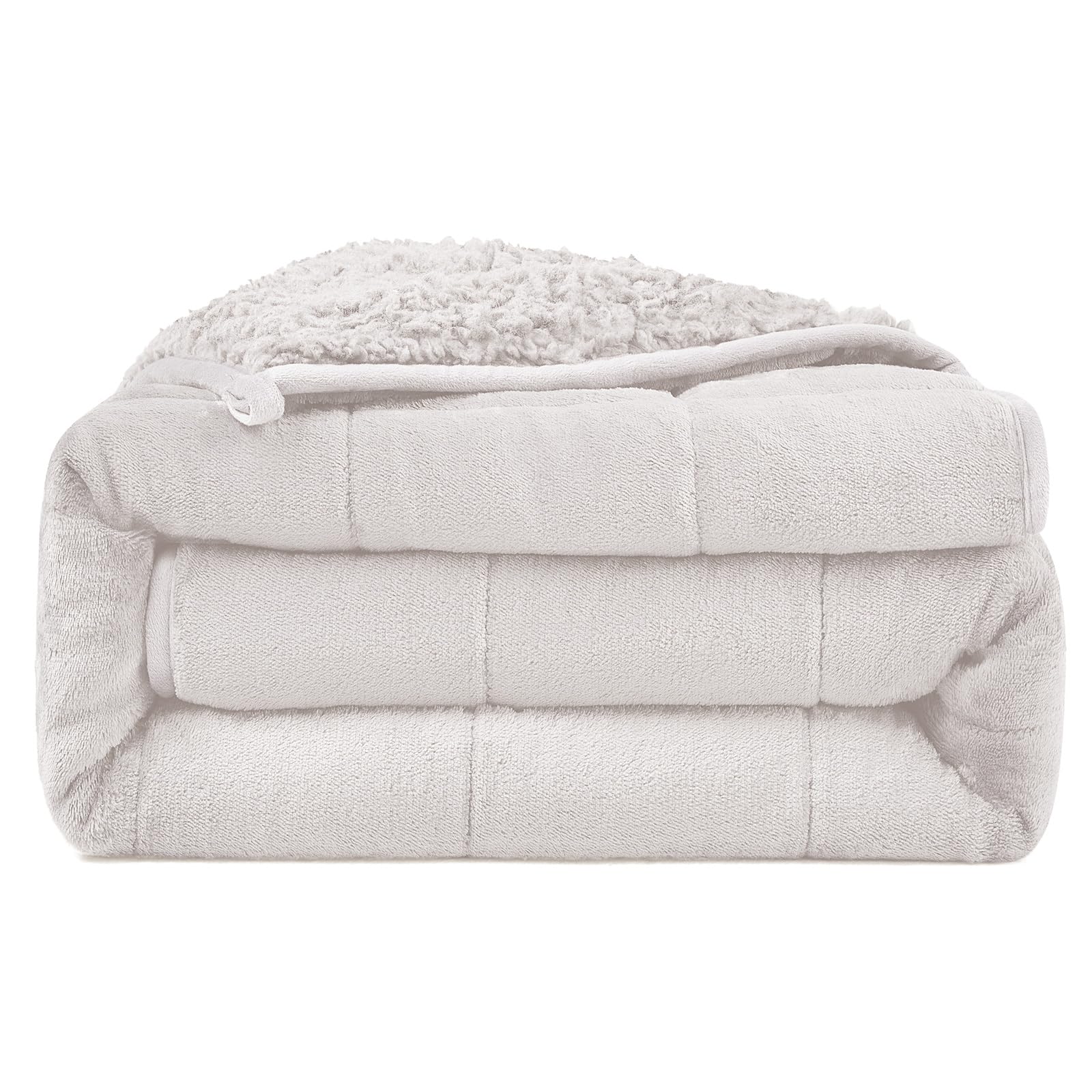 Ultra-Soft UINIU Weighted Blanket Cream
