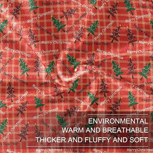 Miniatura 7 de Christmas Tree Pattern Illustration Throw Blanket, Ultra-Soft Ultra-Soft Throws for Picnic, Camping, Living Room, Spring Blanket, 60"x90"