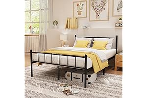 Simple Bed Frame: Sleek and Sturdy