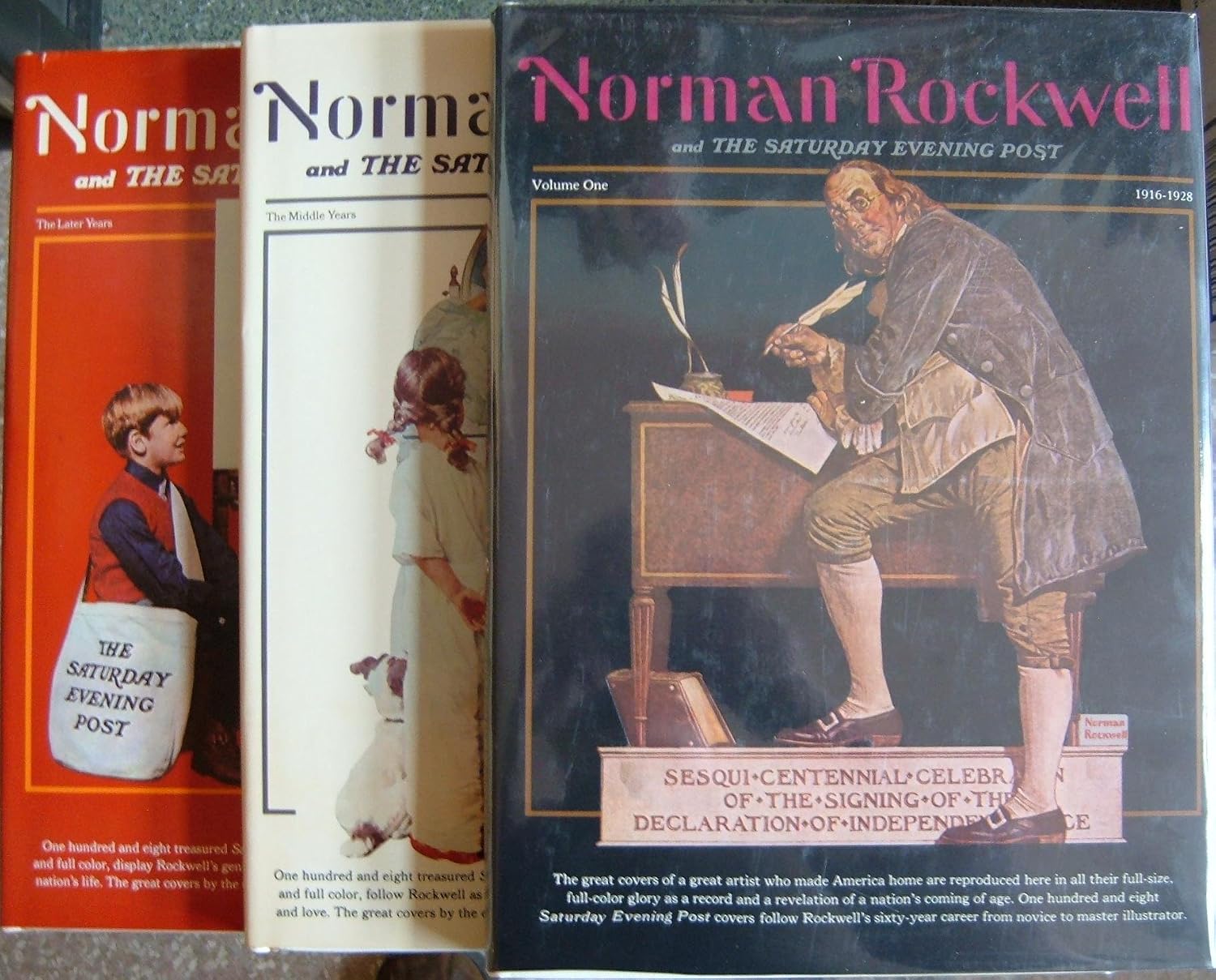 Norman Rockwell and The Saturday Evening Post. Three Volumes: I. 1916