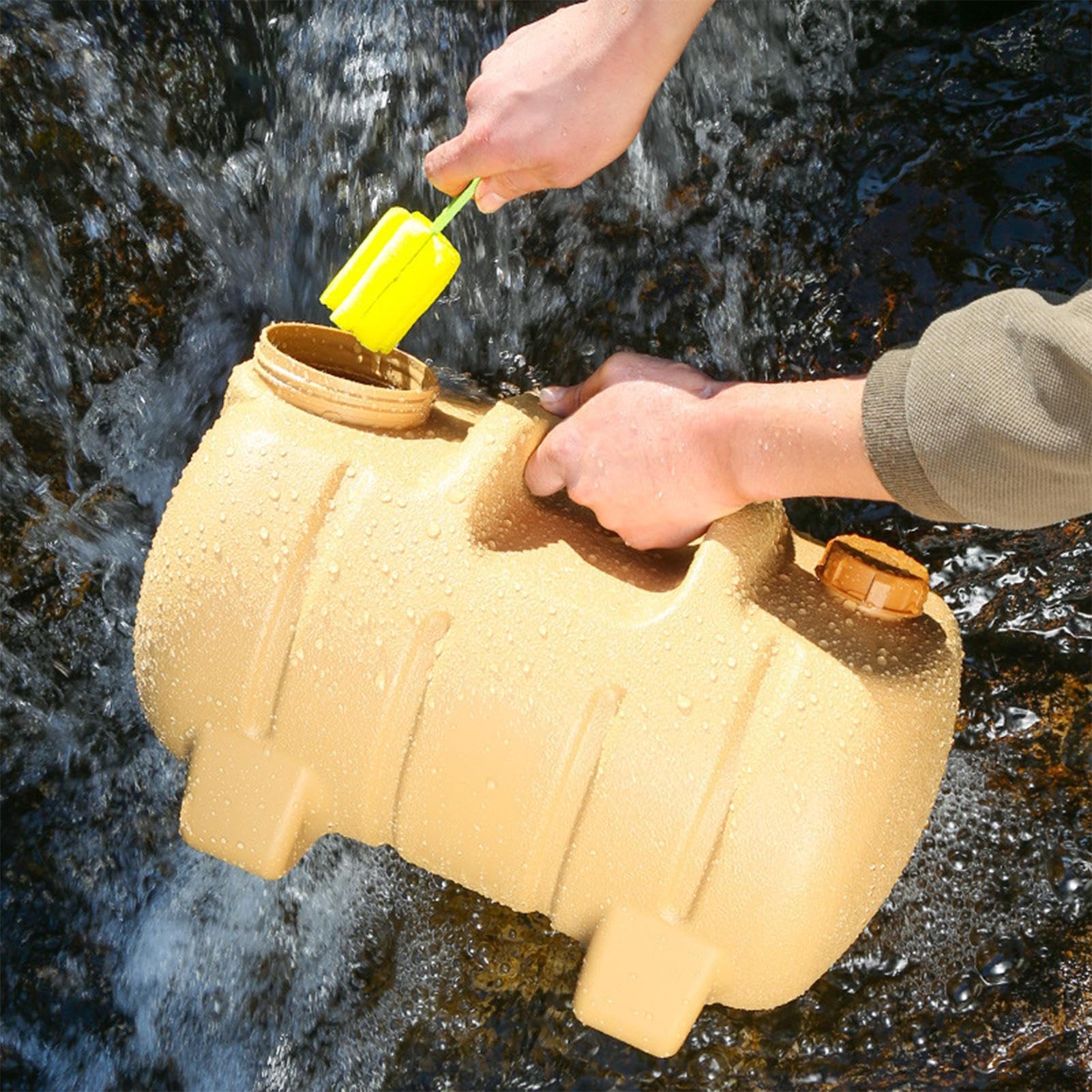 Jerricane d'eau de Camping Hydratation Survie réutilisable