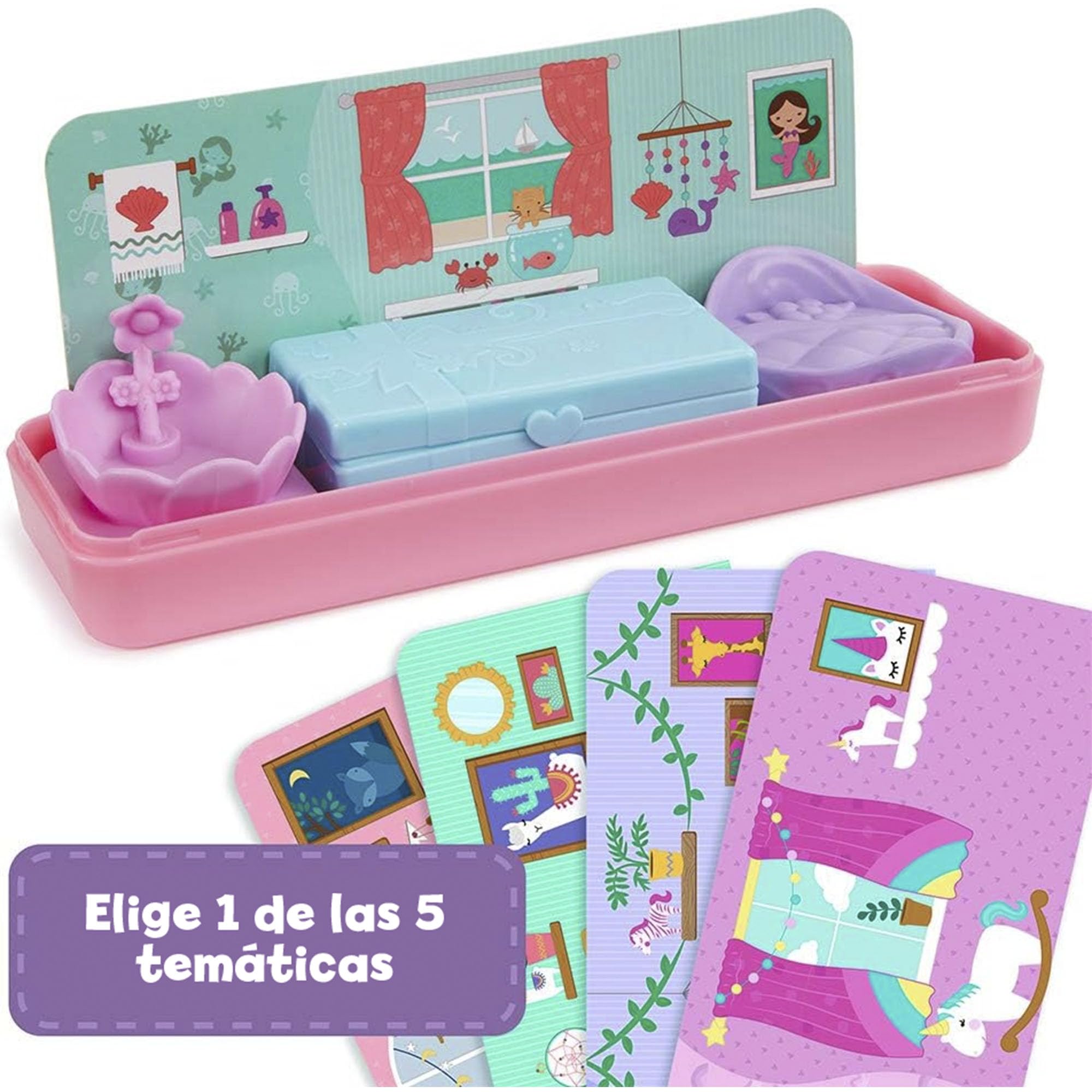 Bizak Pop Surprise Mega Set Bebés y Sorpresas, 5 cápsulas con bebés, Accesorios y Piscina, Gender Reveal, Disfraces Intercambiables, +50 para coleccionar, a Partir de 3 años (64580002)
