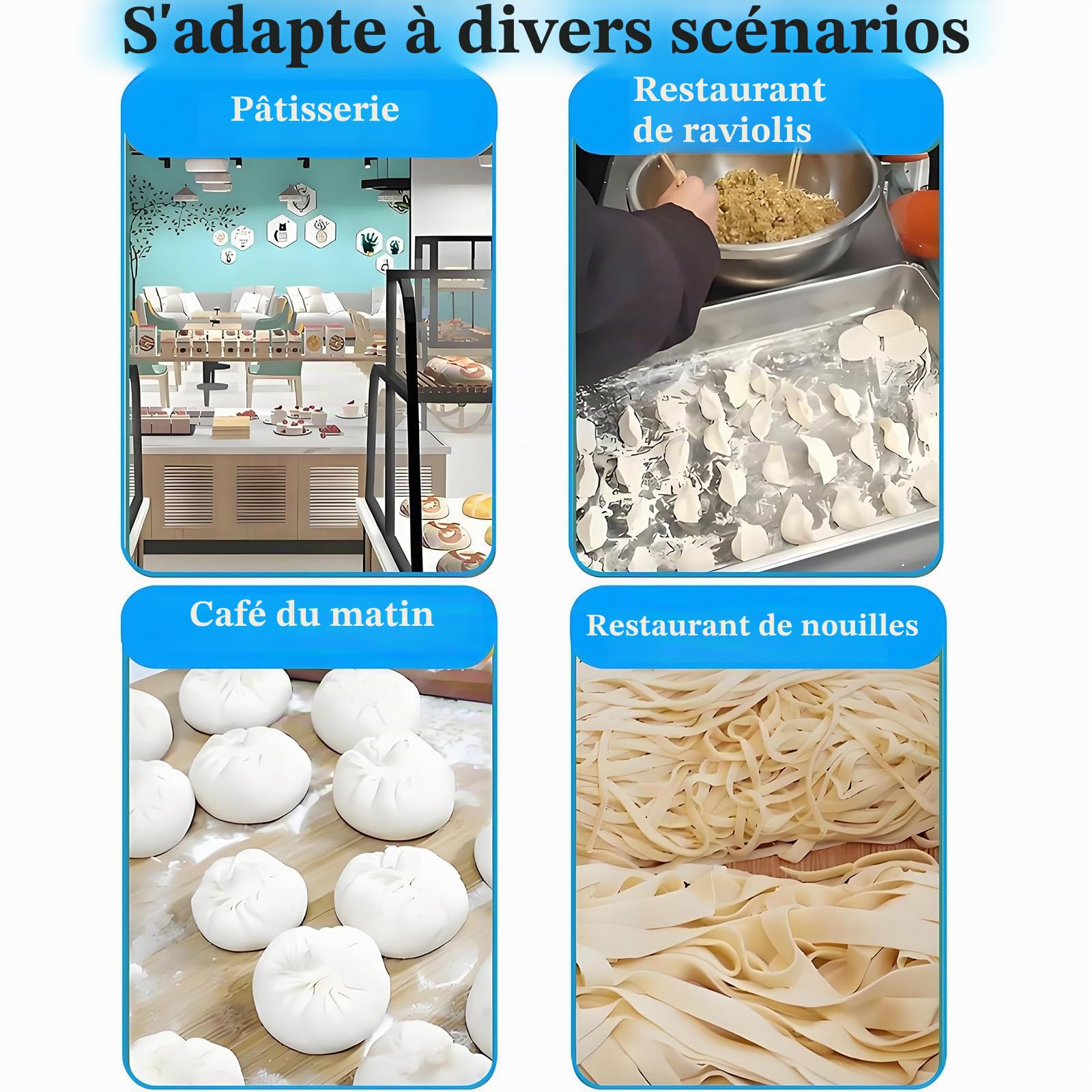 Pétrin à Spirale Professionnel 5 Kg/8 Kg, 1800 W, avec Cuve en Acier Inoxydable, Machine à Pétrir à Spirale Robuste à Double Rotation pour Pâte à Pain Et à Pizza. 5Kg