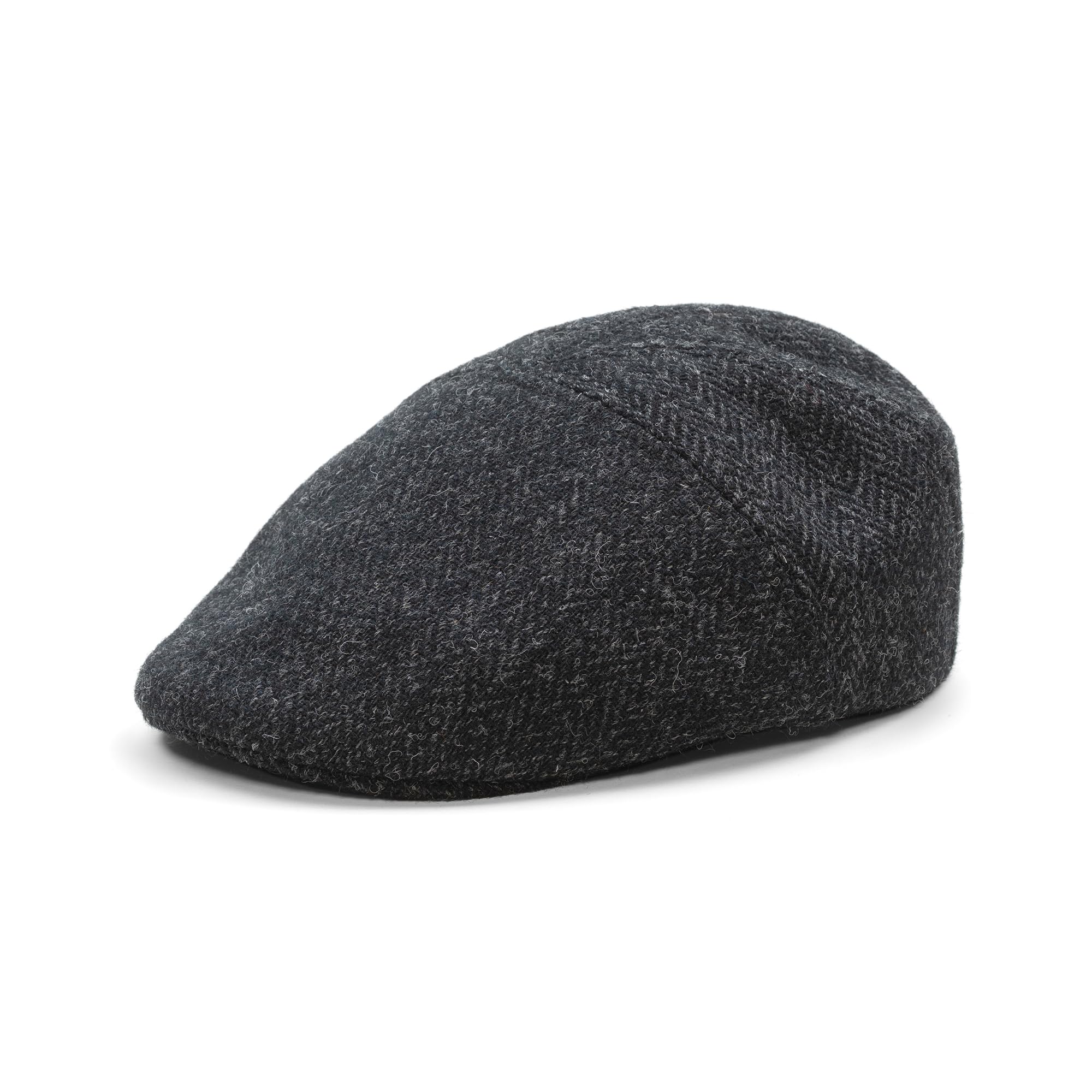 Sterkowski Ivy Five | 100% Harris Tweed Schirmmütze für Herren und Damen | Elegant Praktisch Flat Cap