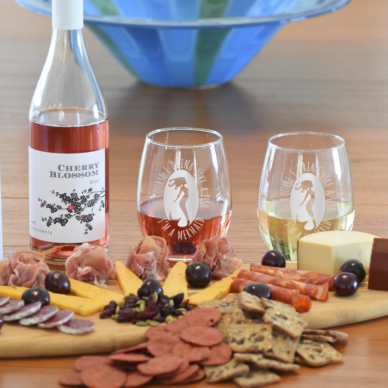 Buy 1 get 1 Of Course I Drink Like a Fish I’m a Mermaid Wine Glass Gift Set, 2 – 21oz Hand Etched Stemless Wine Glasses Packed in a Stylish Gift Ready Box, The Perfect Mermaid Themed Wine Gift for Mermaid Lovers Hot Deals Of Course I Drink Like a Fish I’m a Mermaid Wine Glass Gift Set, 2 – 21oz Hand Etched Stemless Wine Glasses Packed in a Stylish Gift Ready Box, The Perfect Mermaid Themed Wine Gift for Mermaid Lovers