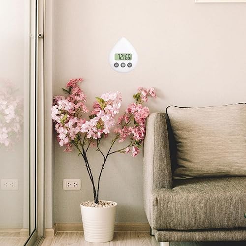 Miniatura 6 de Termómetro de interior higrómetro digital medidor de humedad, termómetro de habitación, monitor de temperatura y humedad, con registros máximos y