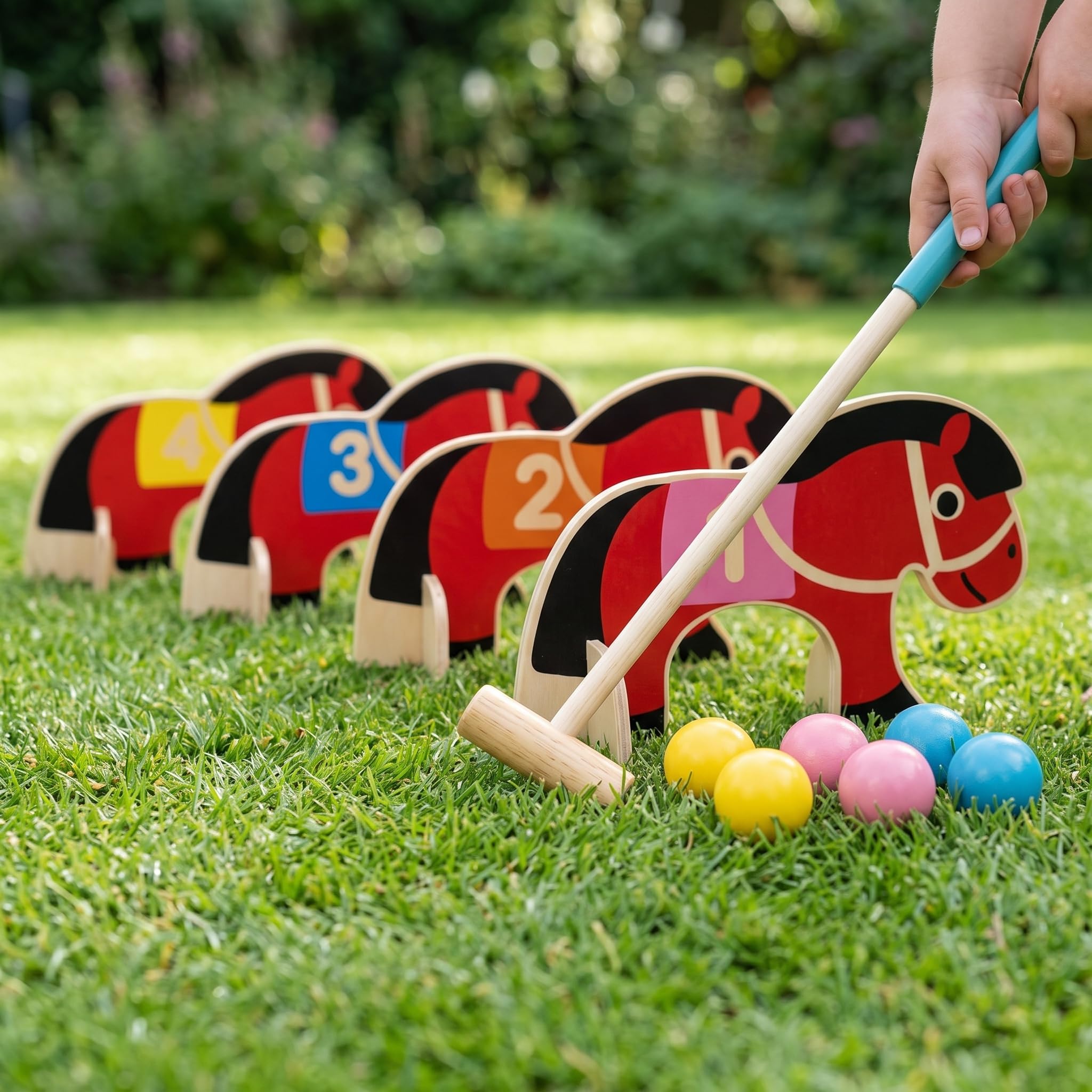 Spielzeug Rasenspiel Set für – es Garten Spielzeug für Outdoor Spaß