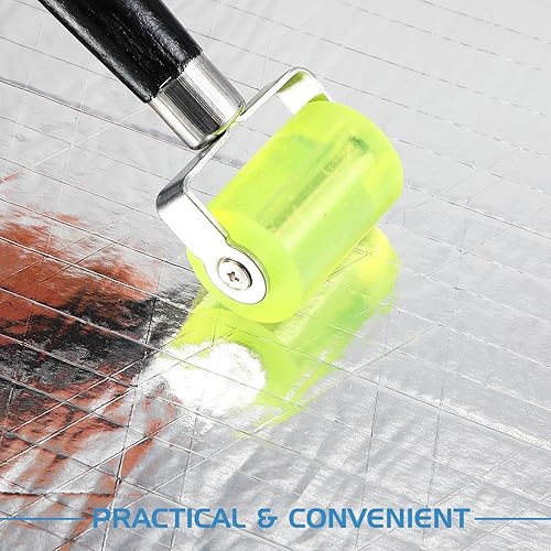 Vista 4 de Tallew 16 unidades de 196 mil, alfombrilla de amortiguación de sonido para automóvil, aislamiento de ruido de audio automotriz, alfombrilla aislante