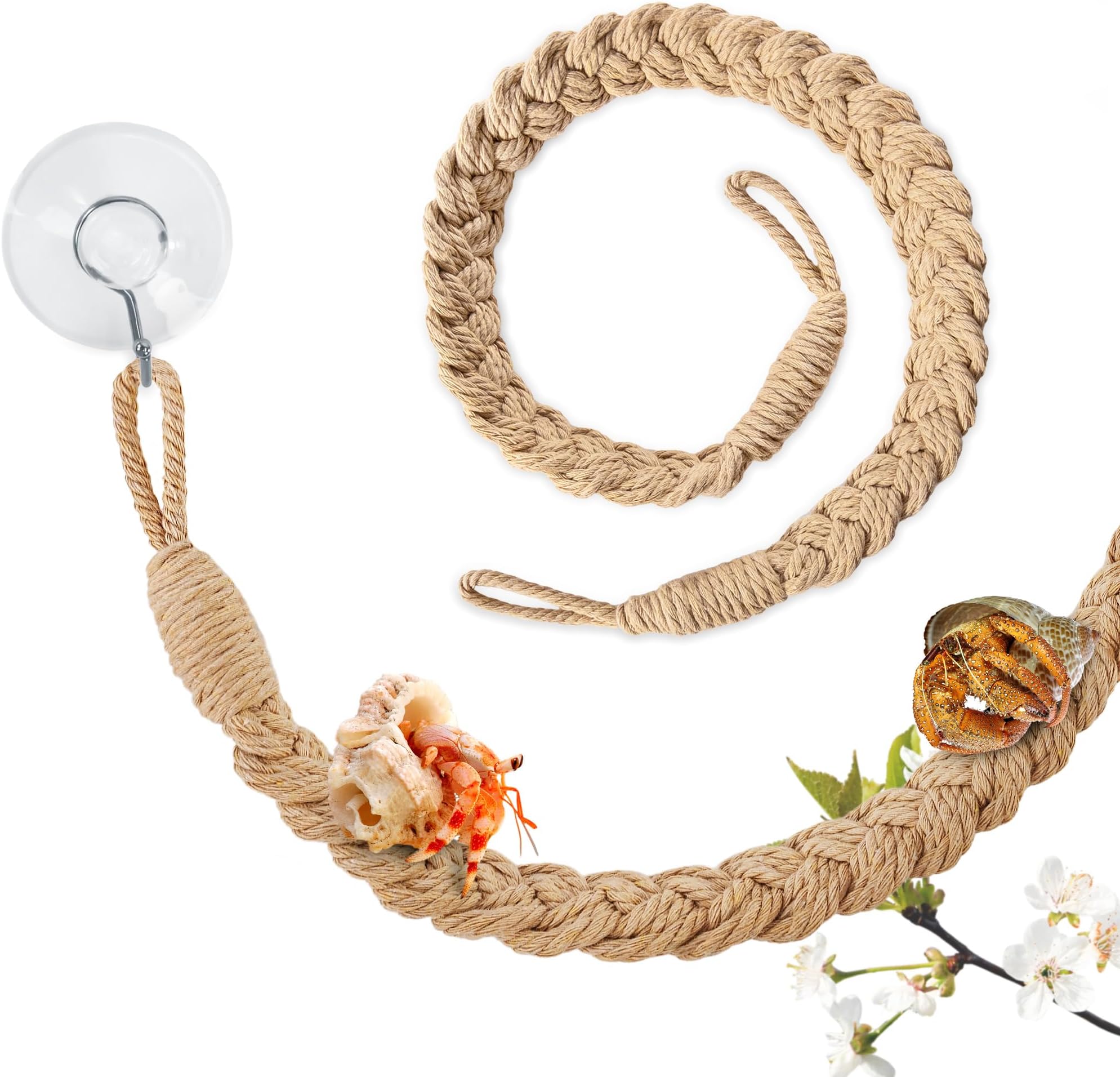 Hermit Crab Climbing Toys,Hermit Crab Rope Ladder,Hermit