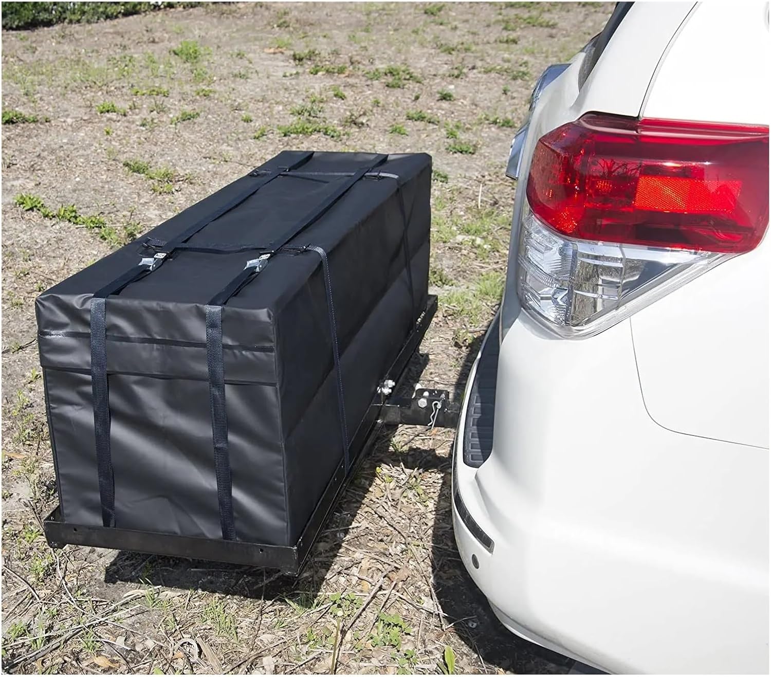 Cargo Bag Car Roof Cargo Carrier Universal Luggage Bag Storage Cube Bag For Travel Camping Luggage Storage Box(Without mat)