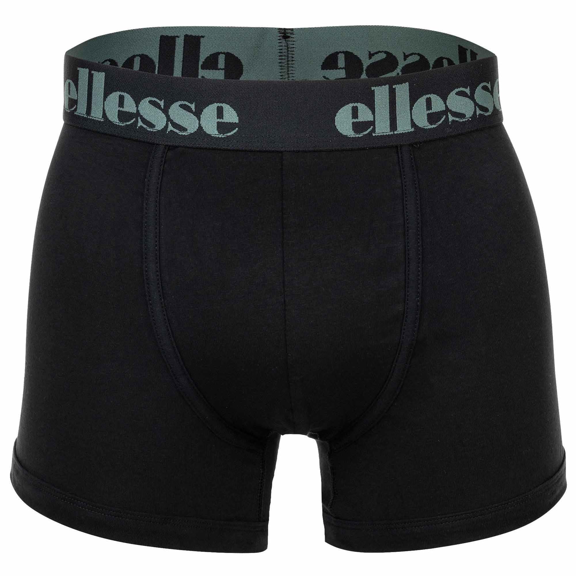 Ellesse Herren Boxer Shorts, 7er Pack - Yema Boxershorts, Logobund, Ohne Eingriff, Cotton Stretch