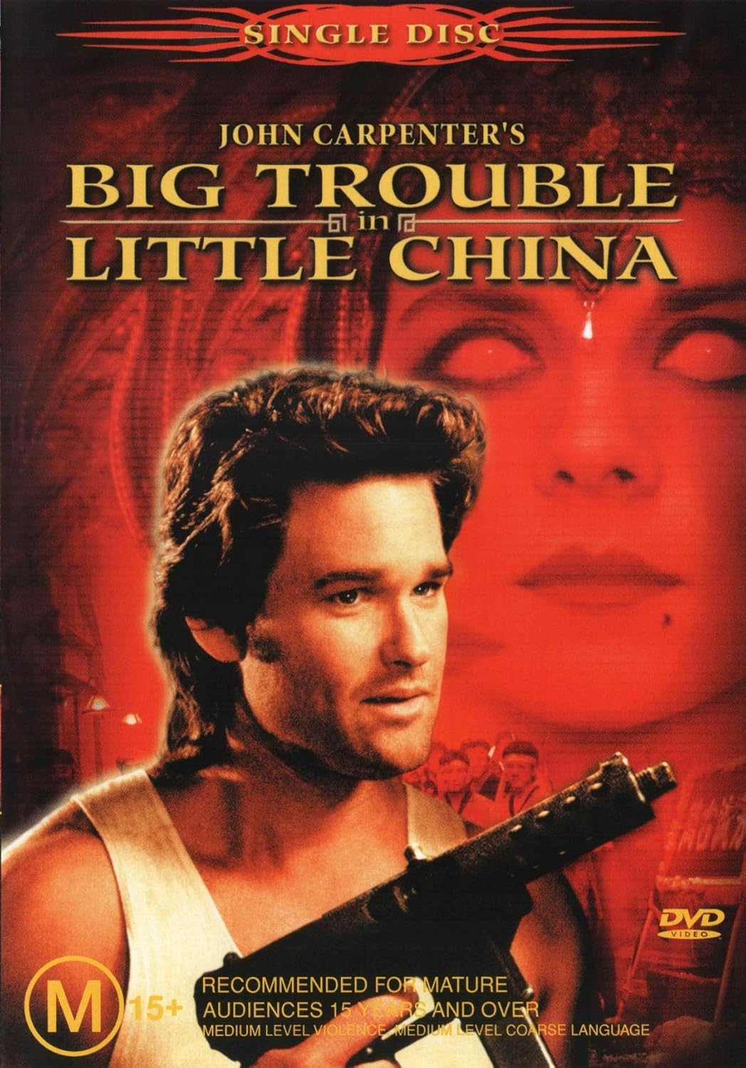 BIG TROUBLE IN LITTLE CHINA 1 DISC John Carpenter Jeff Imada Chao big-trouble-in-little-china-1-disc-john-carpenter-jeff-imada-chao