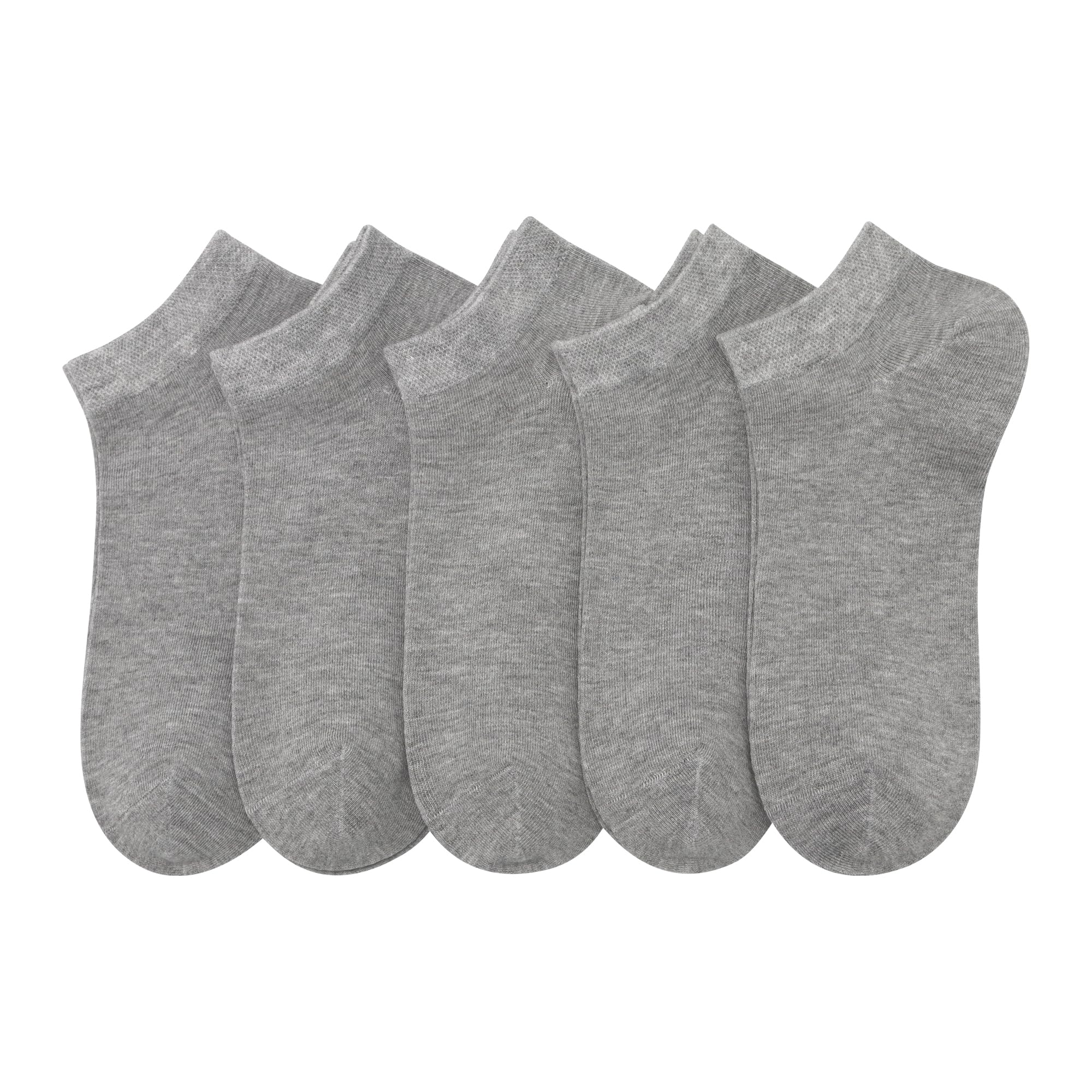 SERISIMPLE Women Viscose Bamboo Ankle Socks Low Cut Thin Sock Lightweight Pastal Color Soft Sock 5 Pairs