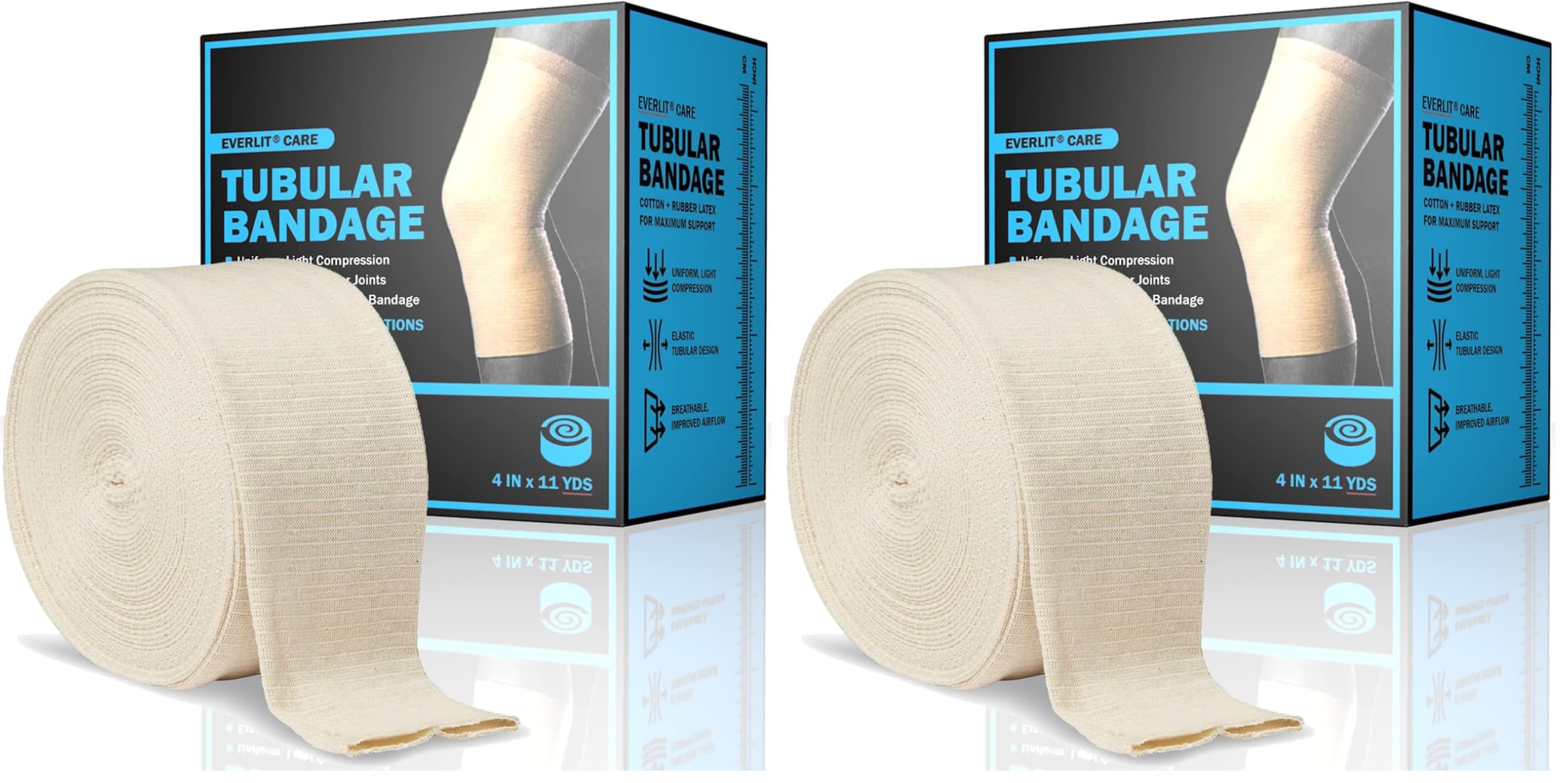 Everlit Elastic Bandage - Support for Sprains & Swelling -12