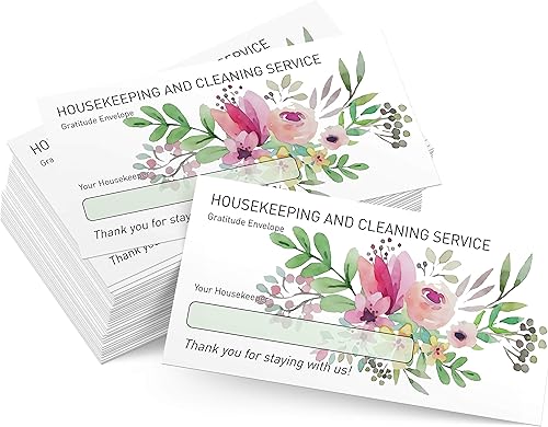 500 sobres de punta de limpieza | Hermosos sobres de punta para efectivo | Empresa de Estados Unidos | Diseño de flores