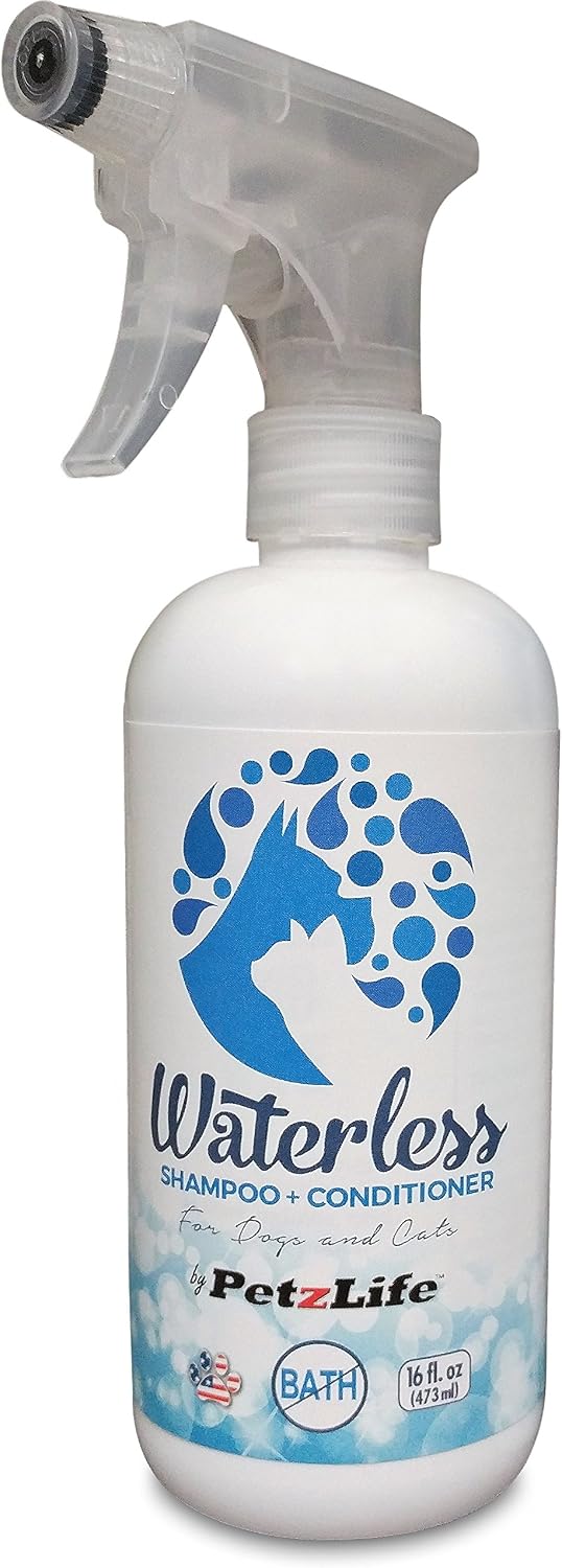 PetzLife Bath Eaze Waterless Bath Spray (16 oz)