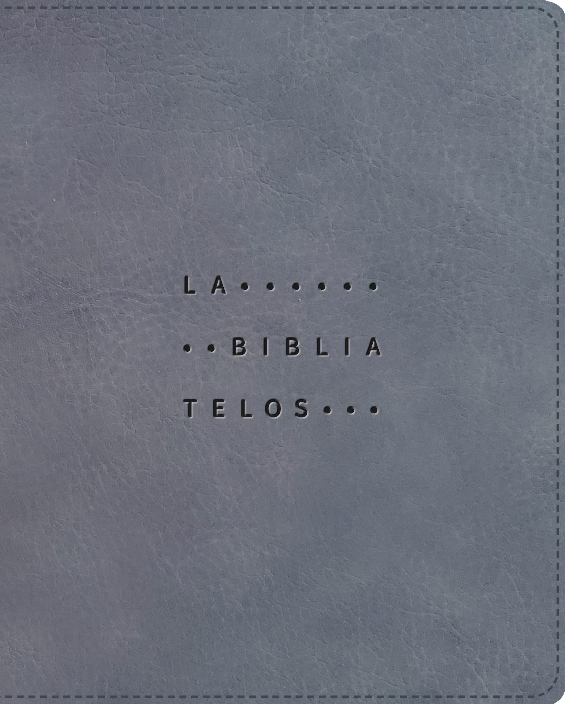 La Biblia Telos para Jóvenes: Nueva Version International, Gris, Leathersoft, Una guía para el estudiante a través de las Escrituras, Comfort Print