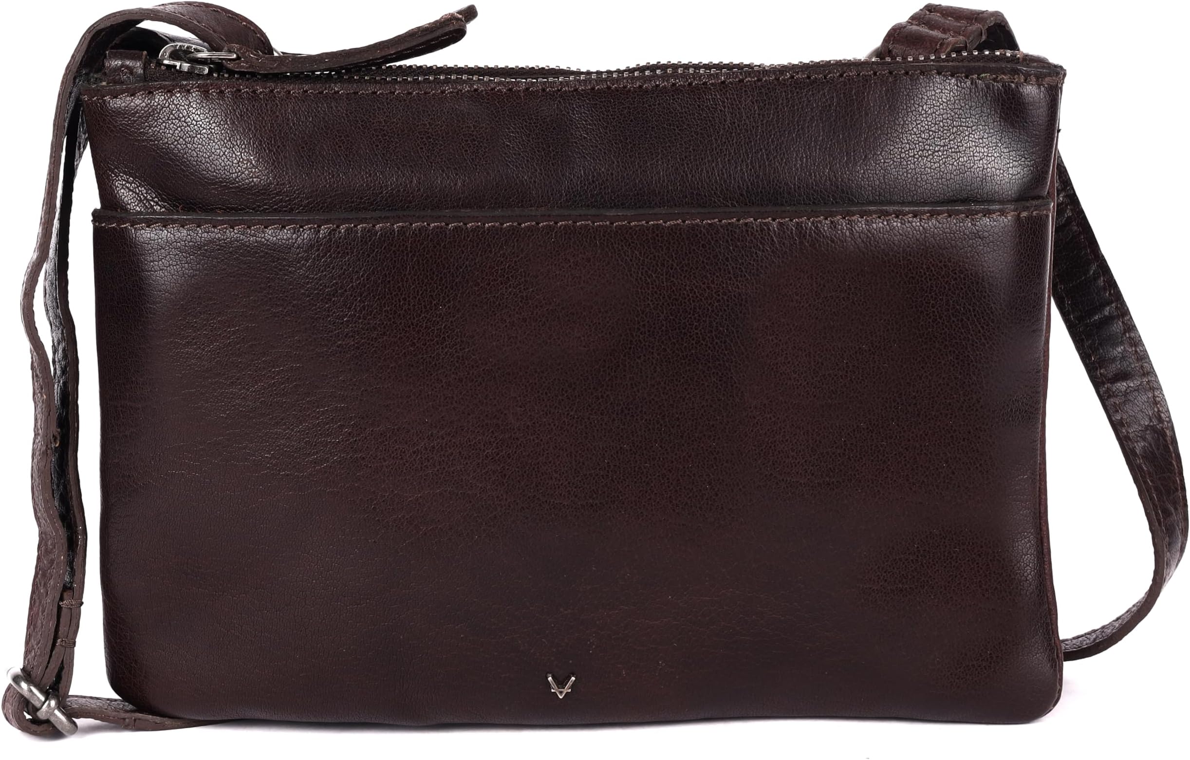 VILENCA HOLLAND 9 inch Genuine Leather Crossbody Sling Bags for Women, Trendy Casual Office Bag with Adjustable Strap