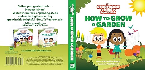 Miniatura 6 de Clever Kid Toys - Set de jardinería para niños con bolsa resistente, regadera, pala, rastrillo y espátula