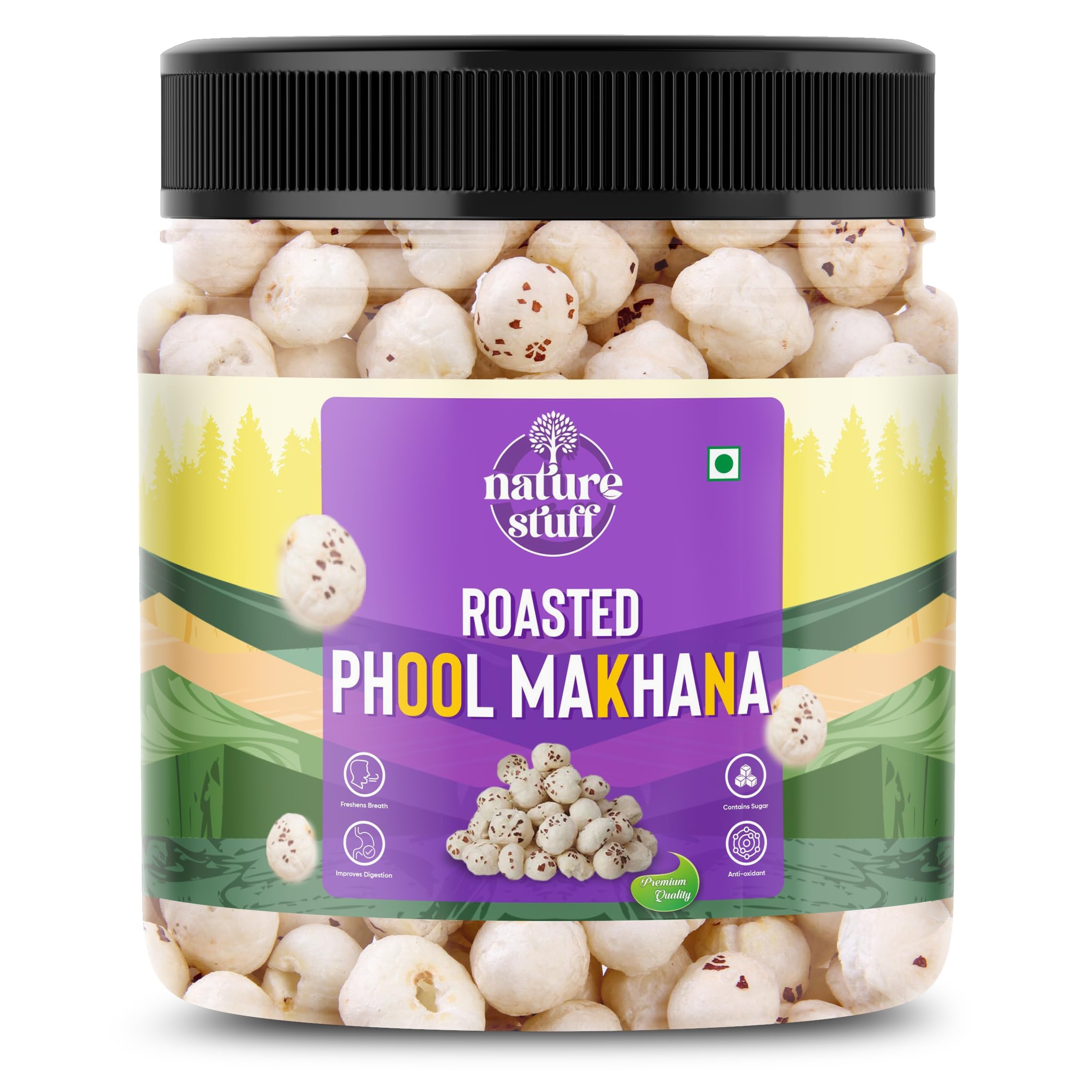 Phool Makhana 200 gram | Fox Nuts | Lotus Seeds | Makhana Dry Fruit | Puffed Lotus Seeds for Roasting, Snacking & Fasting | Makhana for Kheer & Diet Snacks-image-31