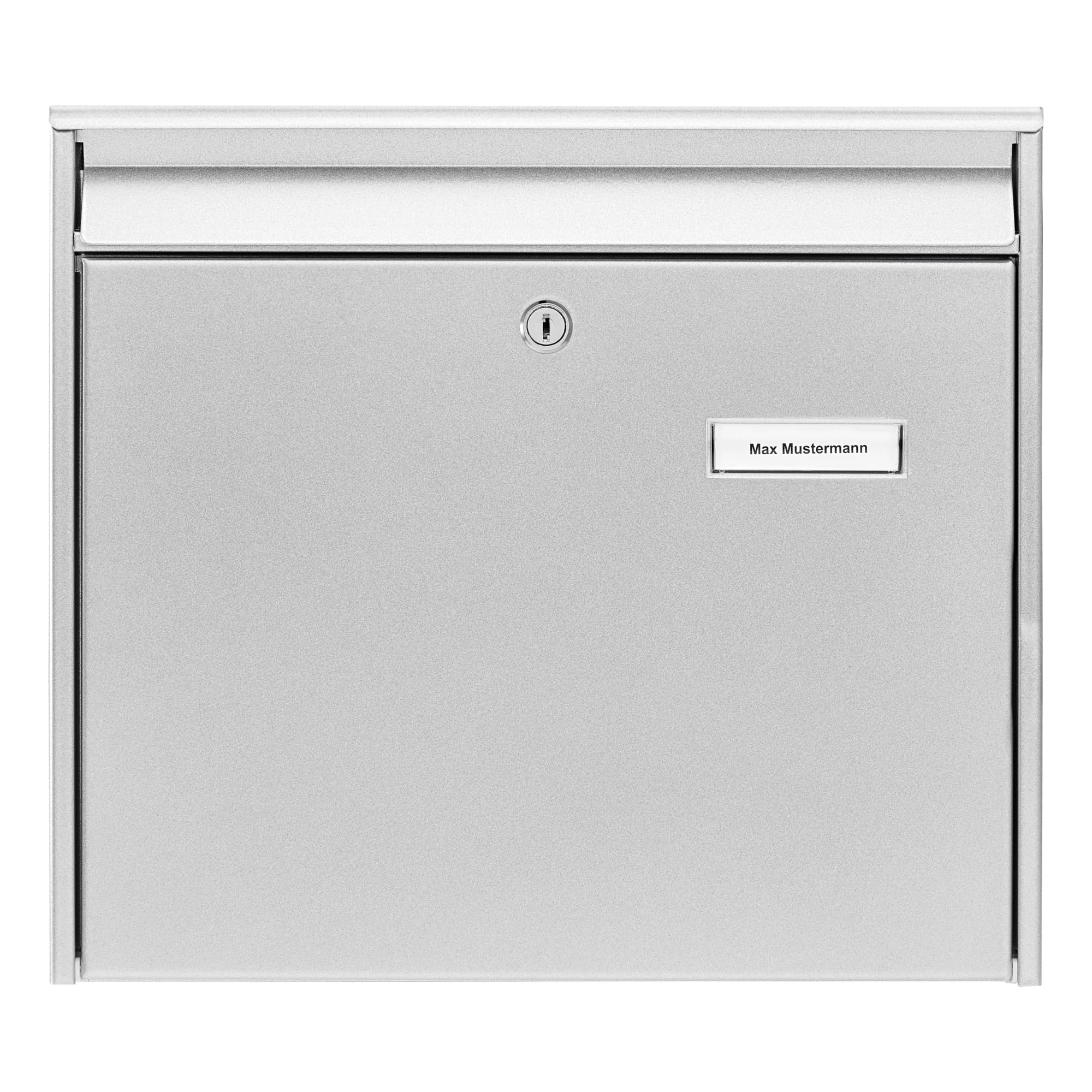 BURG-WÄCHTER Mail 5877 Si Buzón de acero galvanizado, Plateado